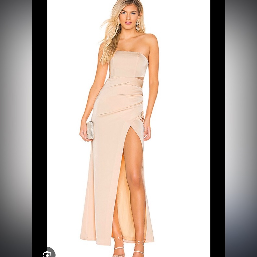 Revolve NBD Gellert Gown XL Ivory